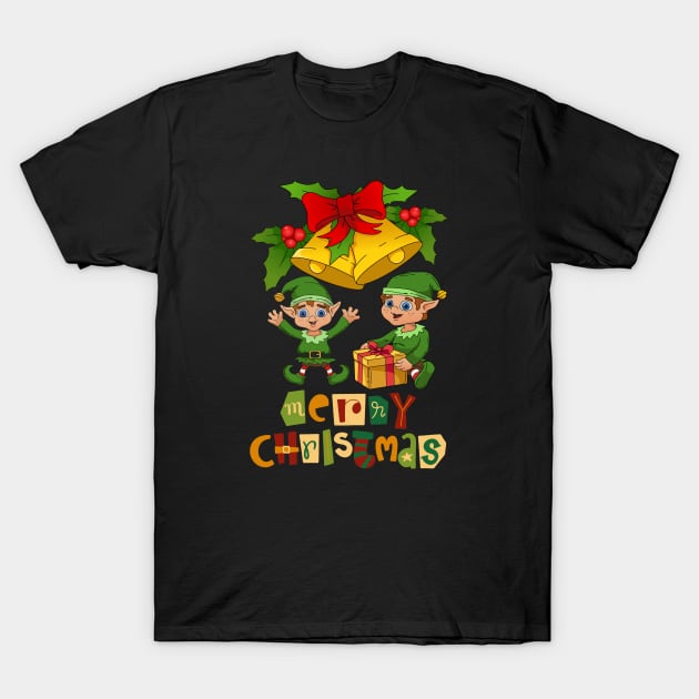 Merry Christmas T-Shirt by Gersth